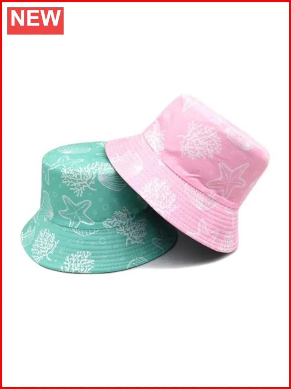 Reversible Bucket Hat Women Men UV Sun Protection Fishing Hat Lightweight